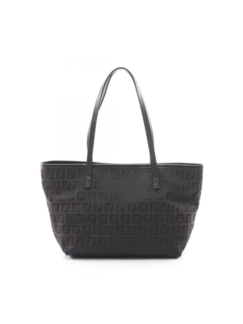 Fendi Zucchino Shoulder Tote Bag Canvas #362901F86B